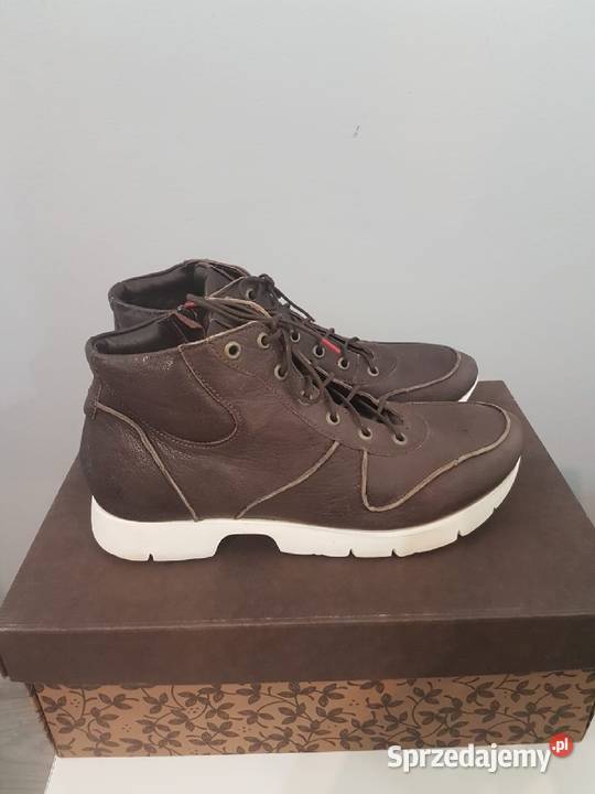 Trzewiki damskie sznurowane Think 39 brązowy/beżowy małopolskie Kraków sprzedam