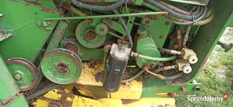 Prasa do słomy John Deere 550 łódzkie Piotrków Trybunalski