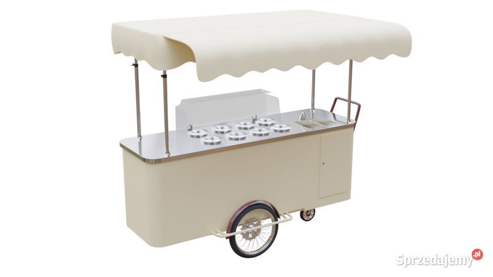 Wózek gastronomiczny Wózek do lodów Mobilna Łódź
