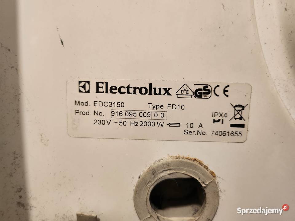 Sprzedam suszarkę Electrolux Warszawa