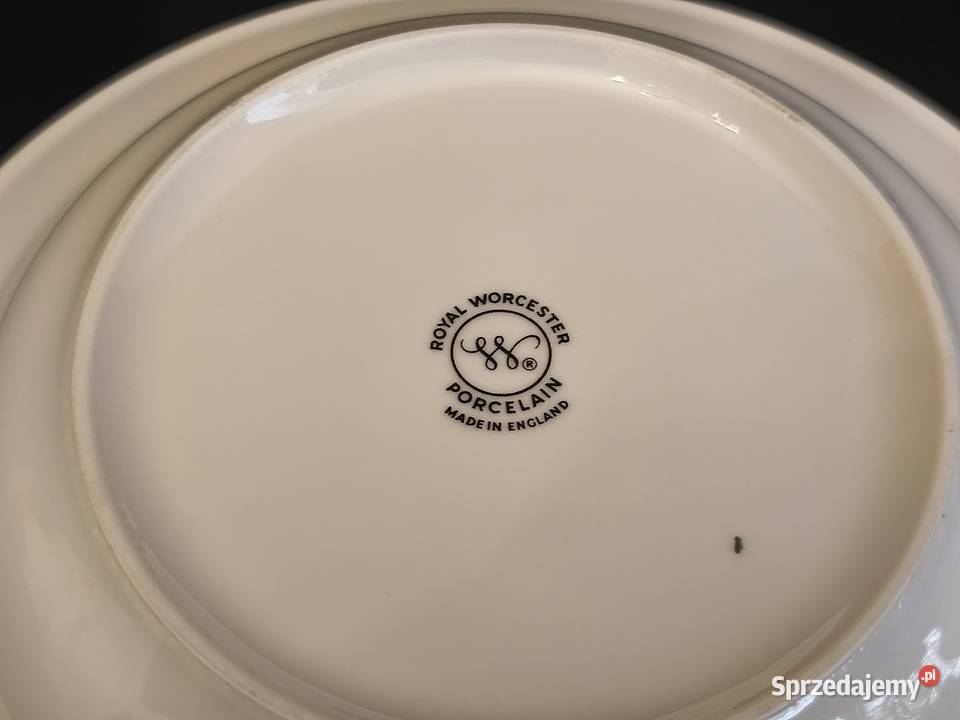 Talerz głęboki angielski Royal Worcester Evesham