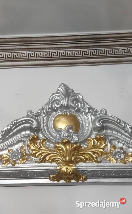 SZTUKATERIA GIPSOWA PORTAL KORONA KOMINKA odcienie szarości Zielona Góra