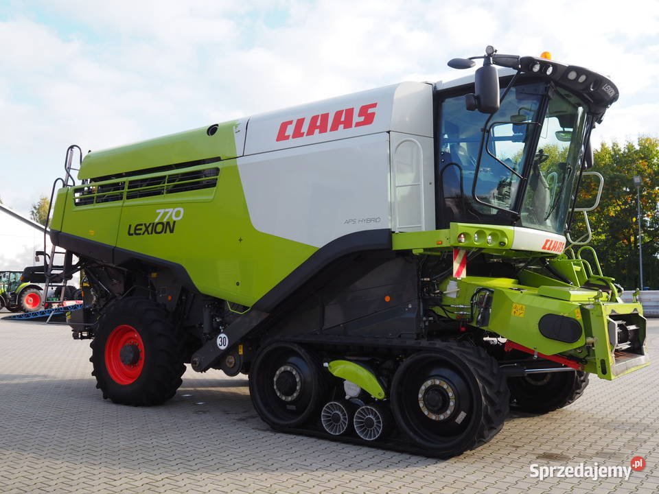 Claas Lexion 770TT 4WD V1200 Kombajn zbożowy Czujniki strat ziarna Stęszew sprzedam