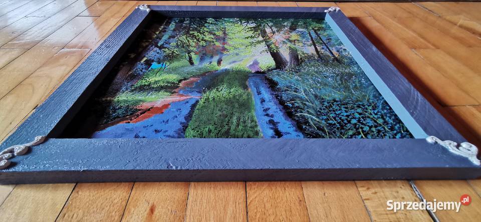 Obraz akrylowy leśna idylla sprzedam