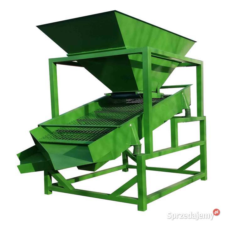 PRZESIEWACZ WIBRACYJNY 900W KOSZ TAŚMA Prace Cieszyn