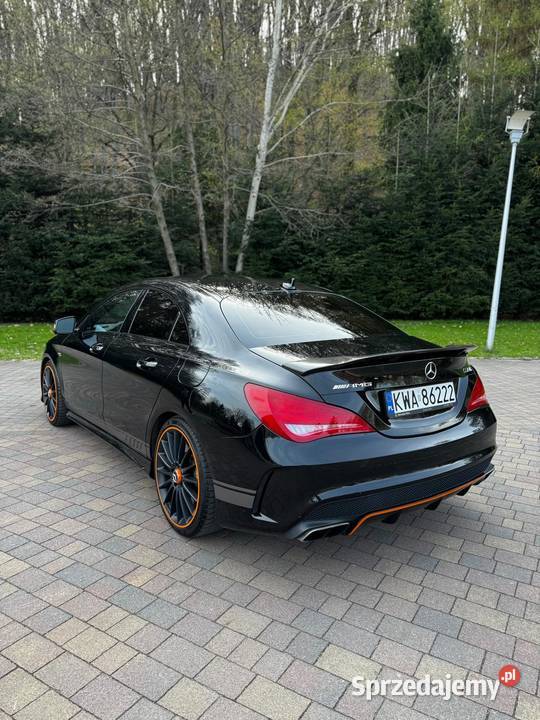 MercedesBenz CLA AMG 45 4Matic 7GDCT Orange Art małopolskie sprzedam