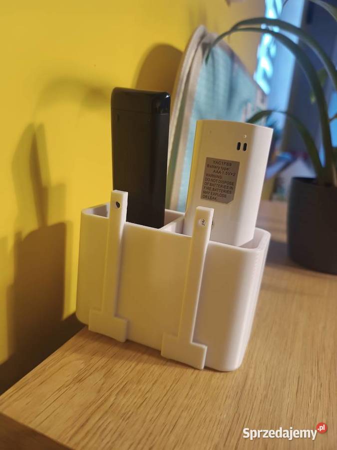 Stojak na piloty organizer kolor biały Kęty