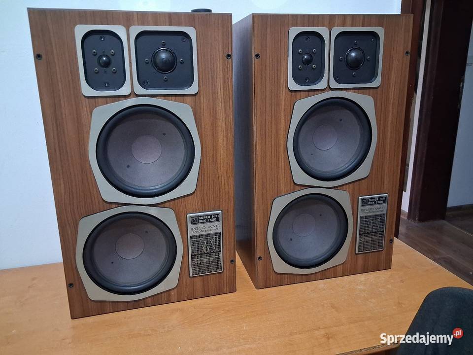 Kolumny Grundig Super Box 2500 Vintage zachodniopomorskie Dębno