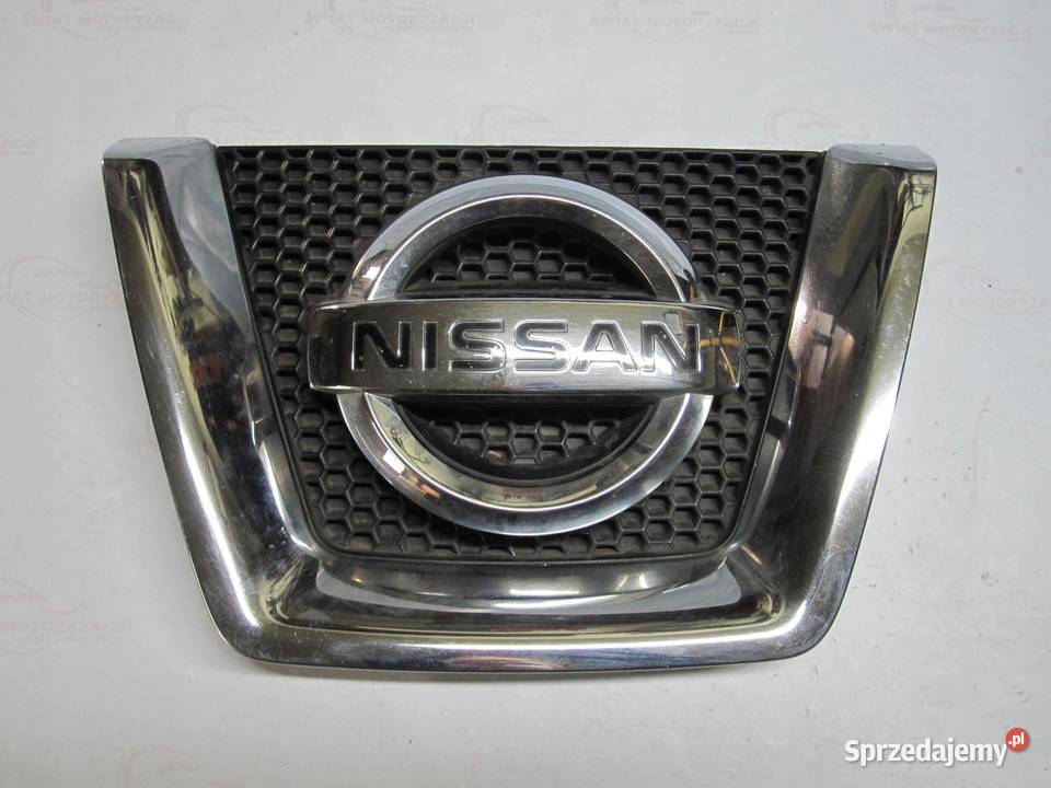 NISSAN QASHQAI I 09r grill atrapa zderzaka chrom Atrapy