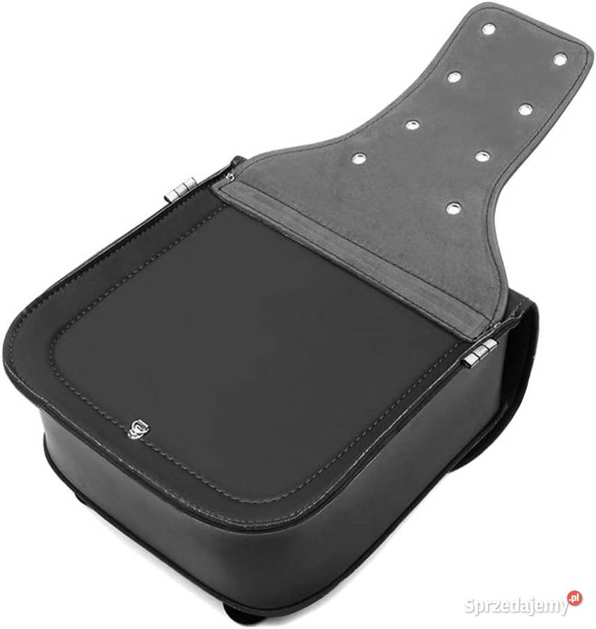 KOMPLET SAKW MOTOCYKLOWYCH 2 ZE SKÓRY EKO Mrągowo