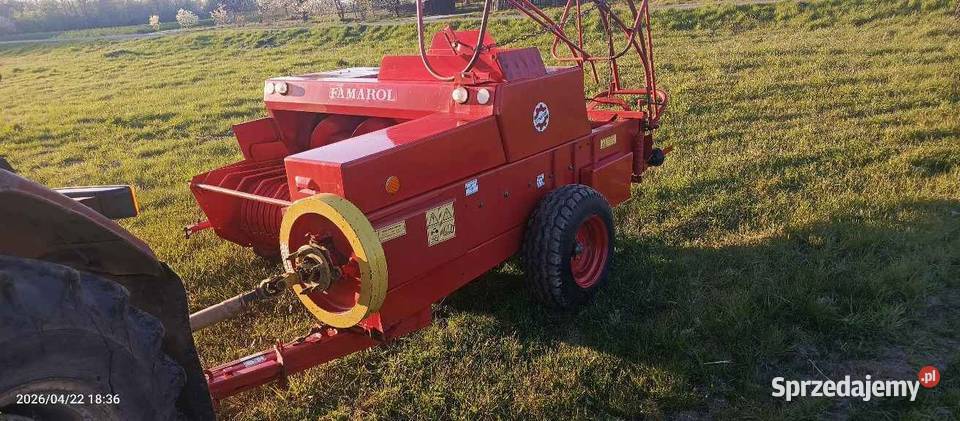 Sprzedam prasę kostkująca Famarol Kostkujące lubelskie Cyców