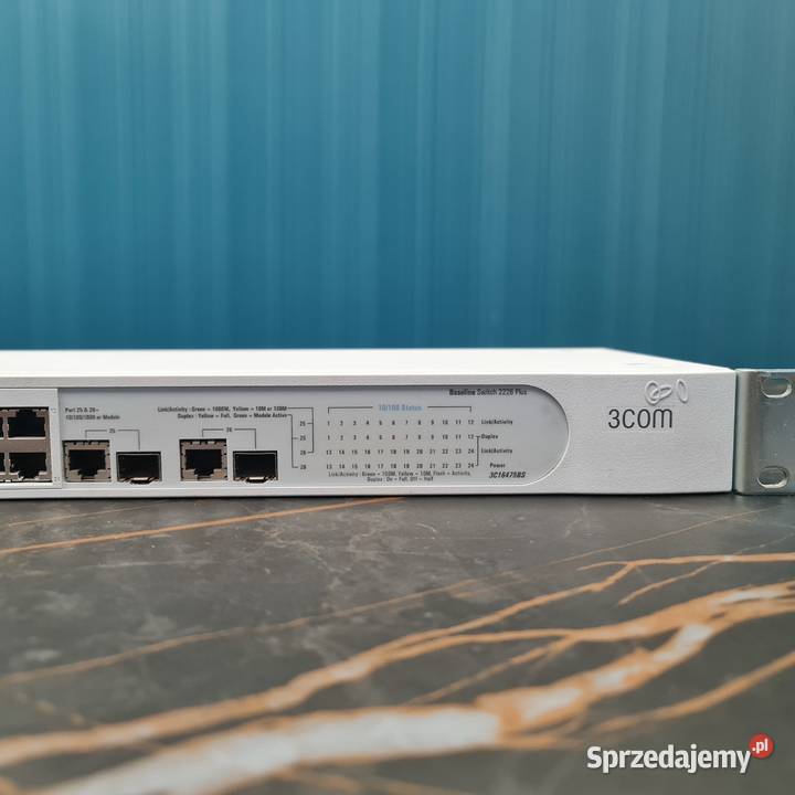 Switch 24portowy 3Com Baseline Switch 2226 Plus