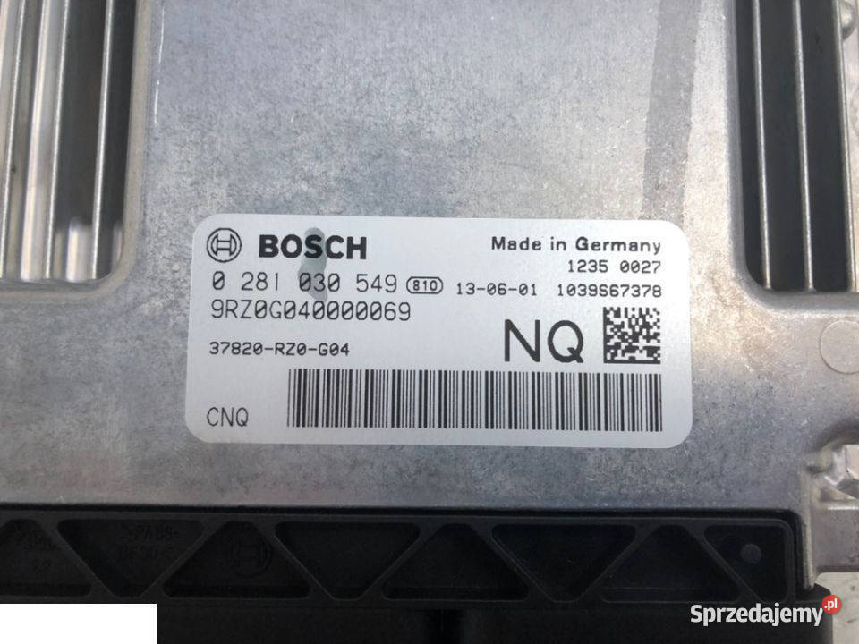 honda civic IX 16 idtec komputer sterownik osobowe Kozubszczyzna