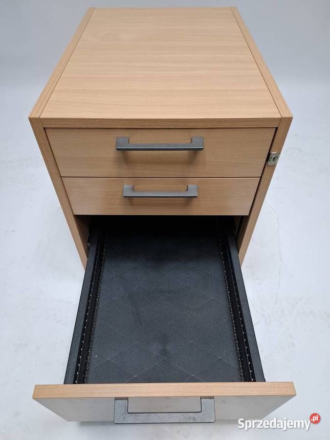 Kontener mobilny podbiurkowy Martela buk duża Biuro Poznań