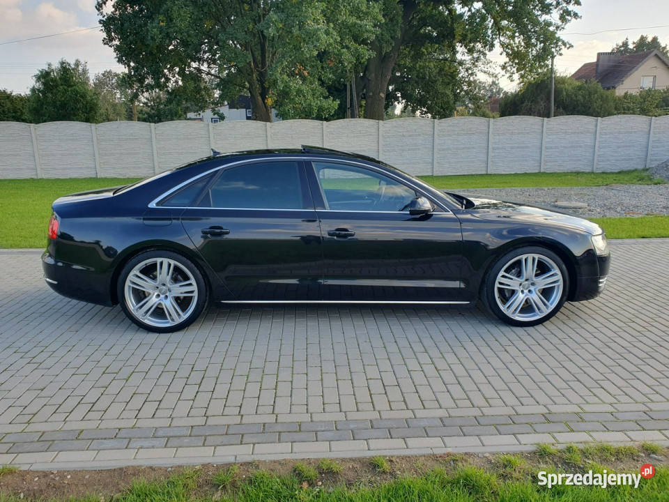 Audi A8 30tdi 250 ALU21 Full Raty Zamiana D4 podgrzewane fotele opolskie Strobice sprzedam