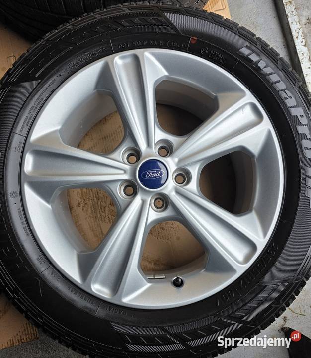 Alufelgi Ford 17 5x108 z czujnikami cisnienia Brudzew sprzedam