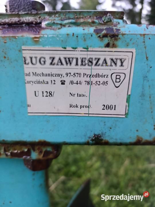 Pług czteroskibowy U128 Nieporęt