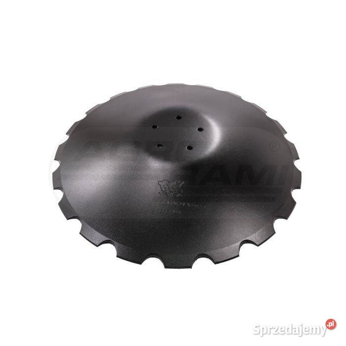 Talerz uzębiony 600x6mm 20 zębów 5 otworów Płock