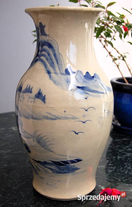 Dona Vietnam unikat waza kamionkowa wazon Lublin