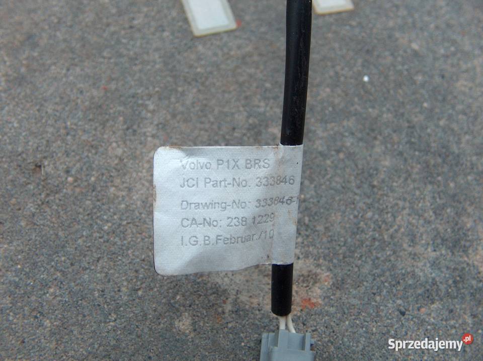 Czujnik obecności do fotela pasażera Volvo S40II Białystok