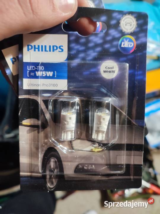 2 Żarówki LED nowe Philips Ultinon Pro3100 T10 Żarówki samochodowe Siemianowice Śląskie