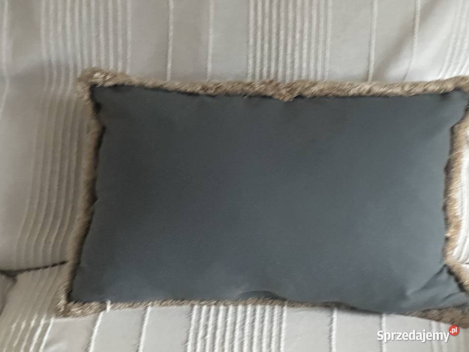 Poduszka dekoracyjna z wypełnieniem pierze 60x40 łódzkie Łódź