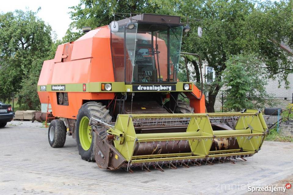 Kombajn zbożowy Droningborg D4500 nieuszkodzony mazowieckie Jastrząb