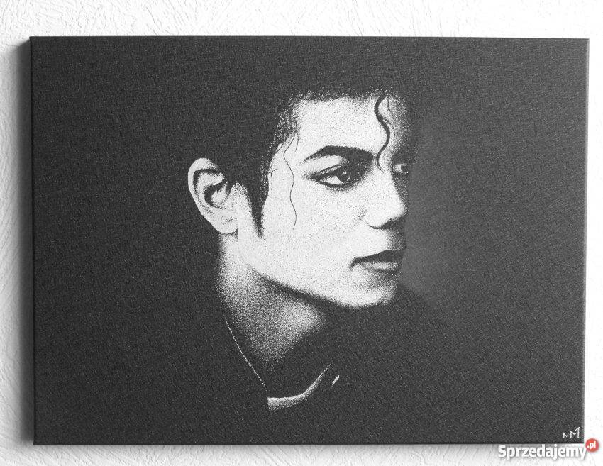 Michael Jackson Obraz na blasze Grawerka Sandomierz sprzedam