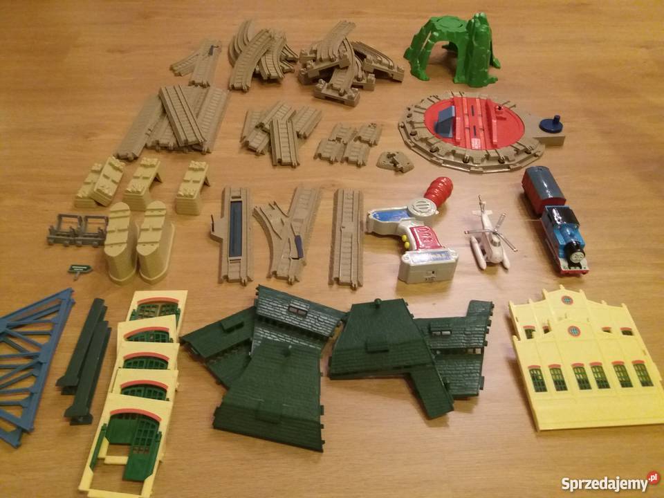 Tomek i przyjaciele TrackMaster duży zestaw Mattel Gdańsk