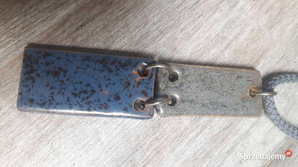 Naszyjnik ceramiczny ręcznie wykonany Otwock