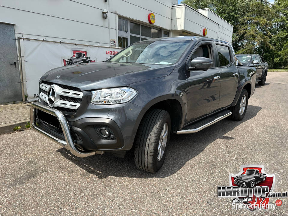 Orurowanie Przód Kły Baranek Rury Mercedes X terenowe Tuning Pasłęk