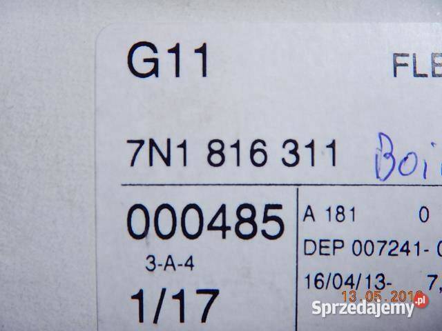 RURA DOLOT POWIETRZA VW SHARAN 1115 7N1816311 lubelskie