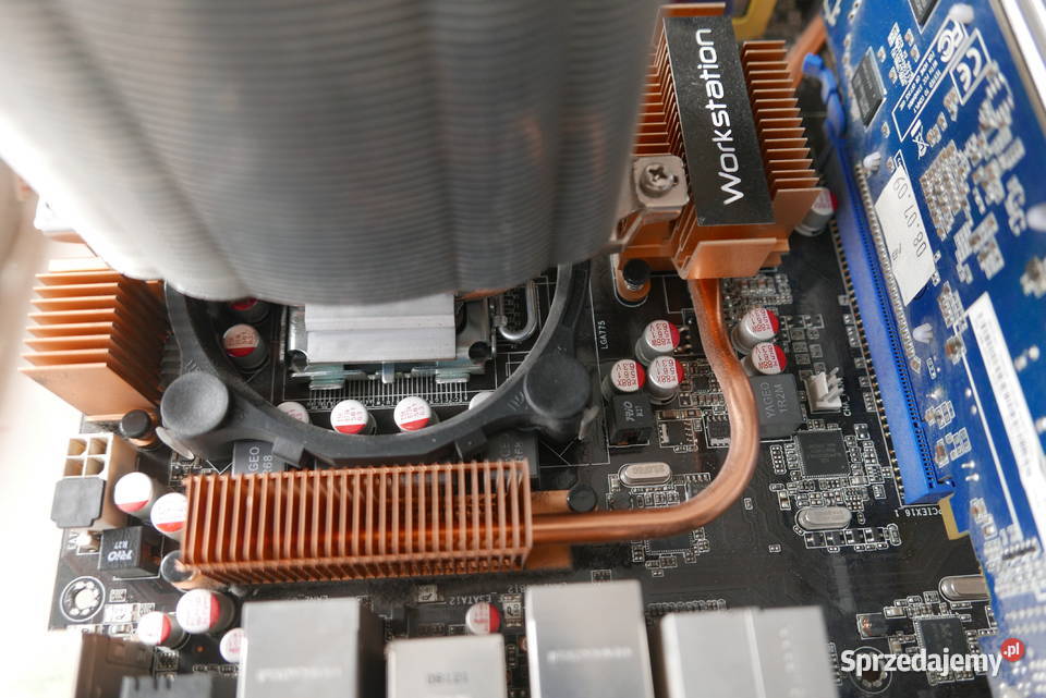 Płyta Główna ASUS P5Q WS Core 2 Quad Q9550 8GB Łódź