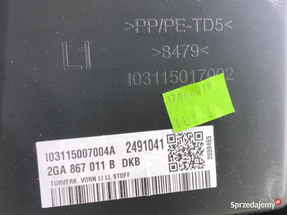 BOCZEK DRZWI LEWY PRZÓD VW TROC Hatchback podkarpackie sprzedam