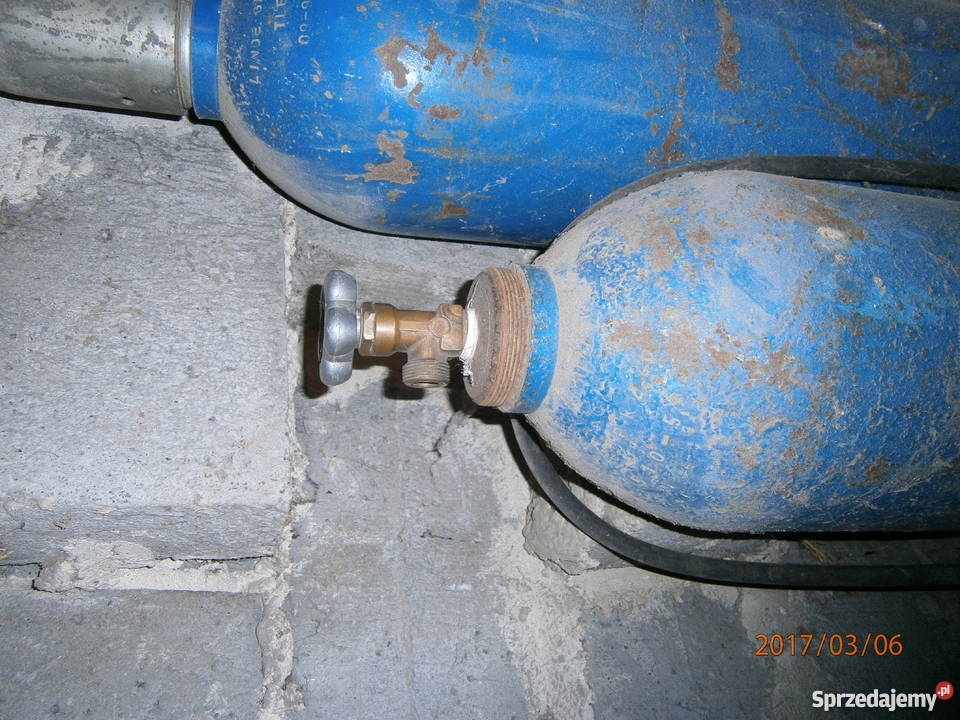 Gazy techniczne butla tlenowa i acetlenowa Morawica