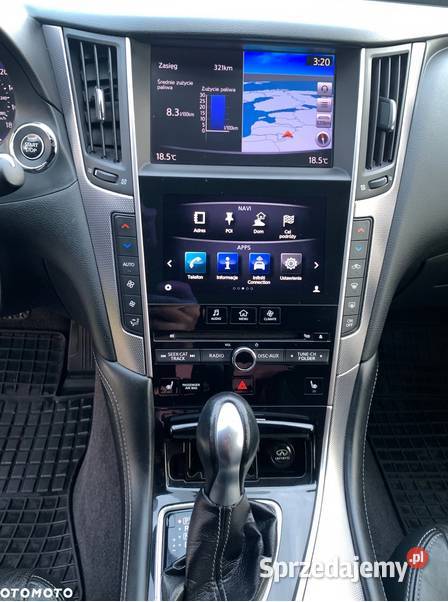 Infiniti Q50 hybryda ASR (kontrola trakcji) Jesówka