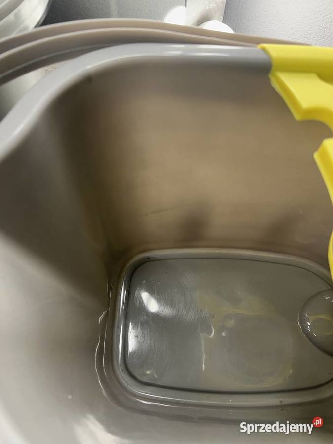 Szare wiadro z wyciskaczem Amarillo 10l RAVI Jasło sprzedam