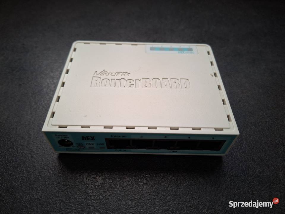 Router Mikrotik HEX RB750GR3 Szczecin