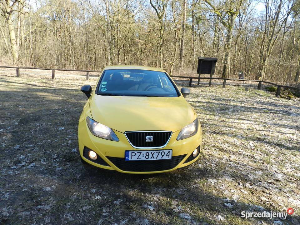 SEAT Ibiza IV 14 benzyna Klimatyzacja bluetooth elektryczne lusterka Puszczykowo sprzedam