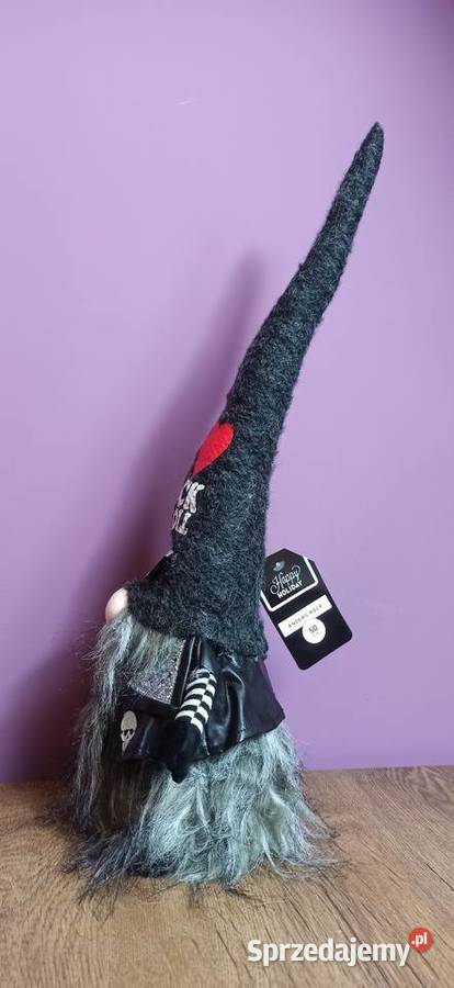 Skrzat świąteczny 50 Krasnal Gnom Mikołaj ozdoba małopolskie Jasień