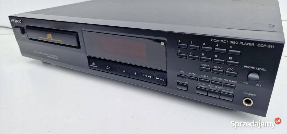 SONY CDP 311 odtwarzacz kompaktowy CD player Odtwarzacze CD i MD wielkopolskie