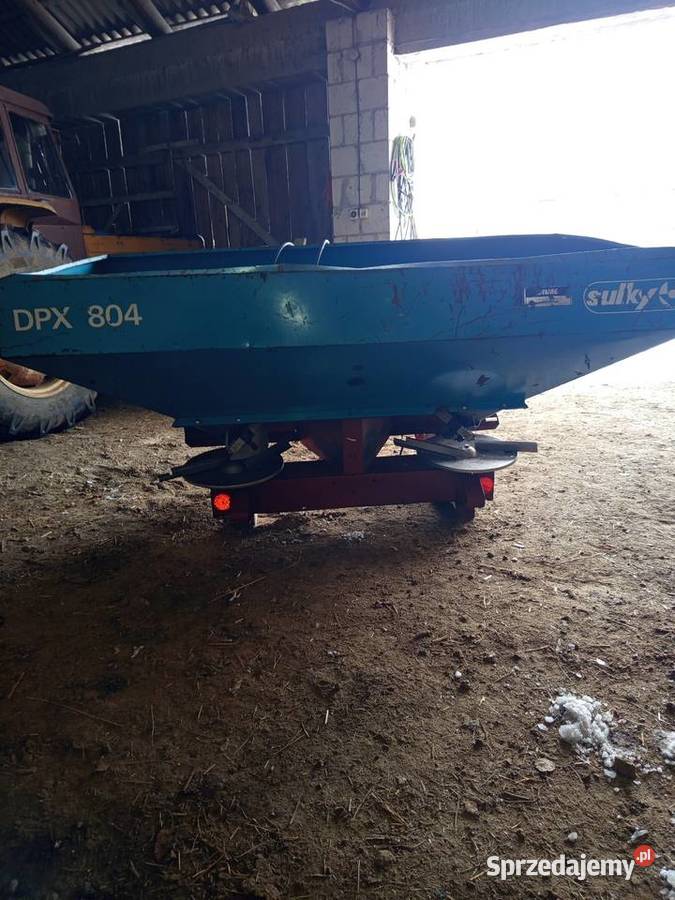 Rozsiewacz Sulky DPX 804 świętokrzyskie Baćkowice