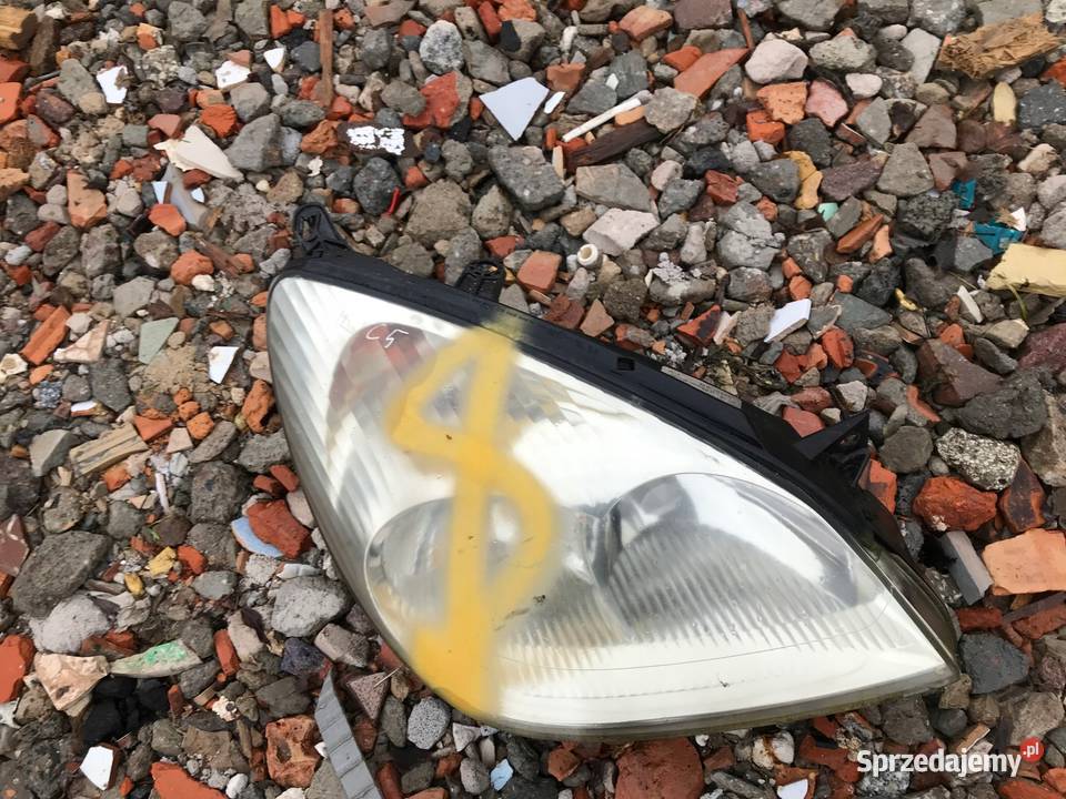 CITROEN C5 LAMPA PRZÓD PRZEDNIA PRAWA ORYGINAŁ Lampy przednie wielkopolskie Zbierkowo