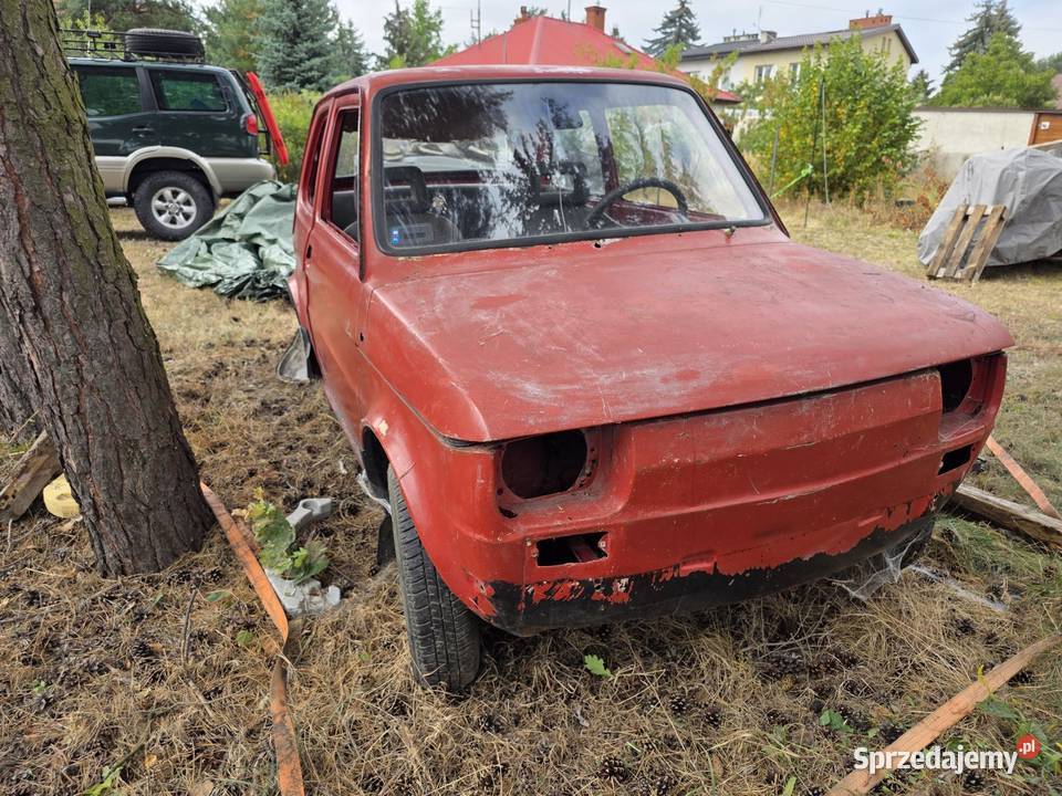 Sprzedam Fiat 126p Bez Dokumentów Plus Części uszkodzony 126 Grodzisk Mazowiecki
