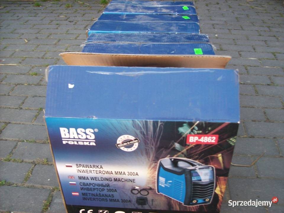 Spawarka INWERTOROWA 300A MMA IGBT BASS Polska wielkopolskie Głogowa sprzedam