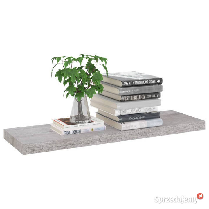Półki ścienne 2 szarość betonu 80 x 235 x 38 MDF mazowieckie Warszawa sprzedam