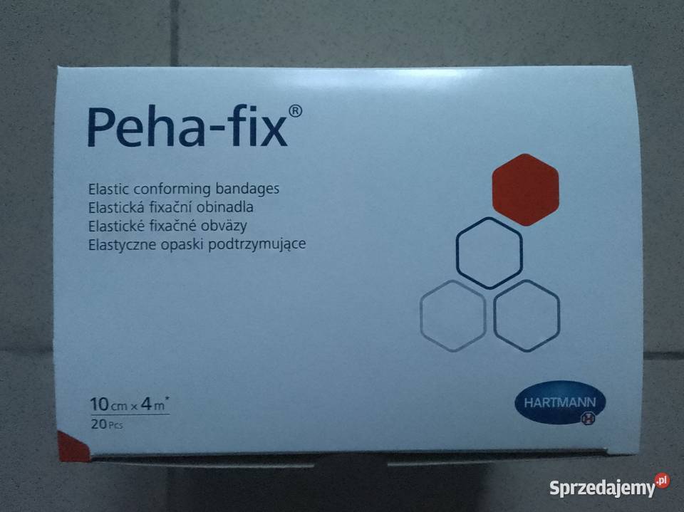 Bandaż elastyczny PEHAFIX 4Mx10 20 wielkopolskie Tarnowo Podgórne