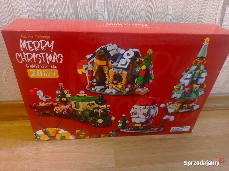 Kalendarz adwentowy klocki konstrukcyjne Klocki Ostrów Wielkopolski