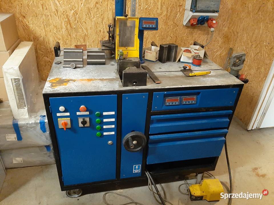 Syndyk sprzeda Stanowisko Obróbki Szyn Prądowych Warszawa