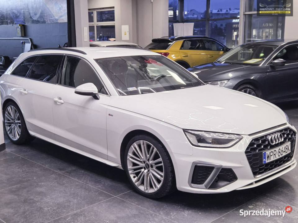 Audi A4 Avant SLINE Full LED ACC Virtual Kockpit światła przeciwmgielne Dębogórze